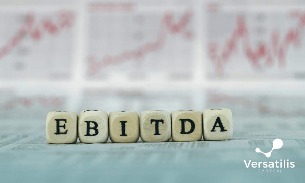 quadradinhos que formam as letras EBITDA