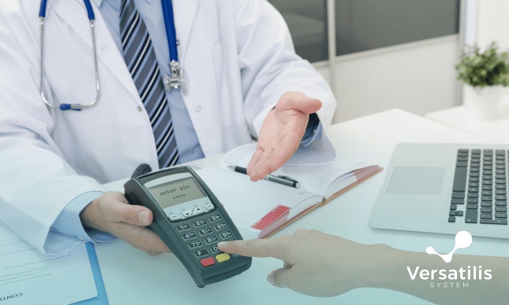 controle de pagamentos na clínica ou consultório