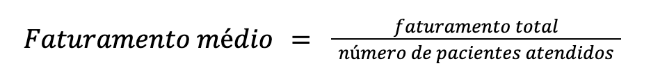 faturamento médio de consultório
