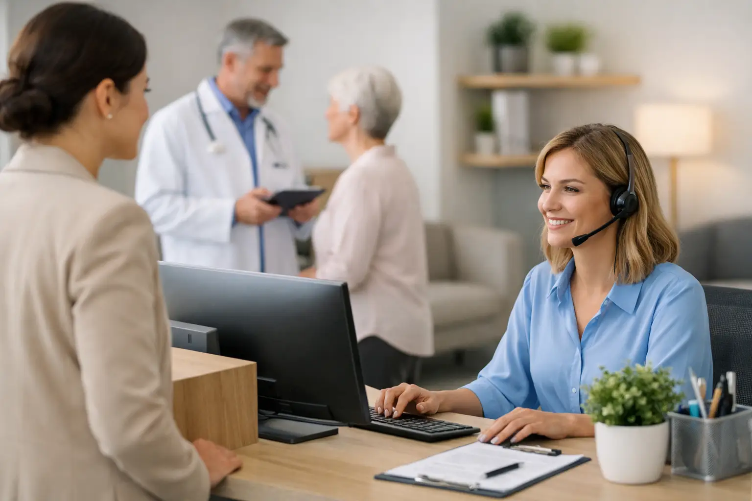 Como organizar recepção de clínica com eficiência